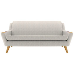 G Plan Vintage The Fifty Five Large 3 Seater Sofa Marl Cream